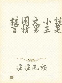 校园文小说推荐言情男主是校霸