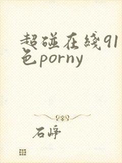 超碰在线91九色porny