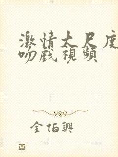 激情大尺度床戏吻戏视频