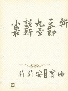 小说九天斩神诀最新章节