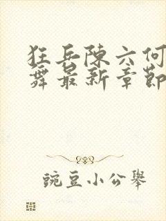 狂兵陈六何沈轻舞最新章节