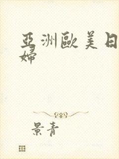 亚洲欧美日韩熟妇