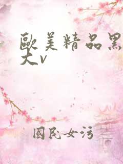 欧美精品黑人粗大v