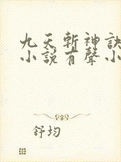 九天斩神诀林辰小说有声小说