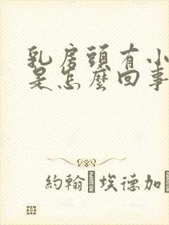 乳房头有小疙瘩是怎么回事