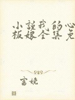 小说我的心动老板娘全集免费