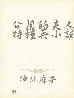 公用的夫人军人特种兵小说