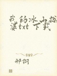 我的冰山总裁老婆txt 下载