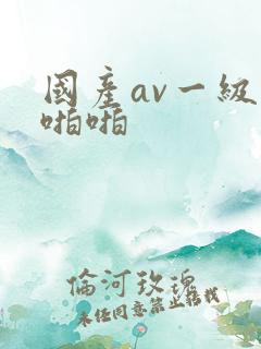 国产av一级啪啪啪