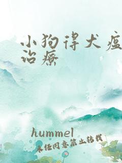 小狗得犬瘟如何治疗