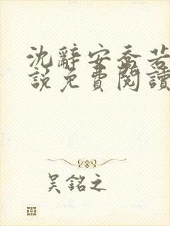 沈辞安乔若兮小说免费阅读全文