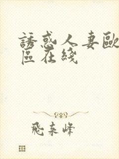 诱惑人妻欧美一区在线