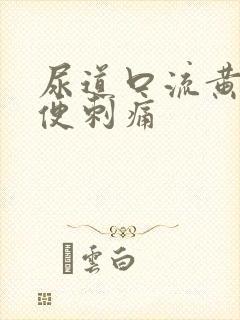 尿道口流黄脓小便刺痛