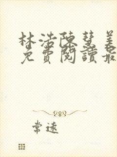 林浩陈慧美小说免费阅读最新章节