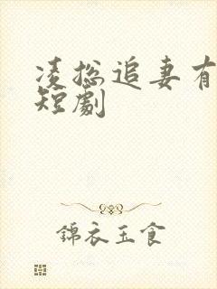 凌总追妻有点甜短剧