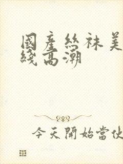 国产丝袜美腿在线高潮