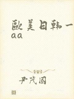 欧美日韩一级片aa
