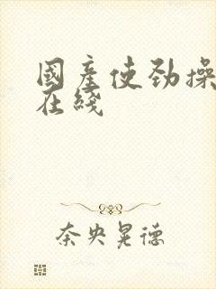 国产使劲操av在线