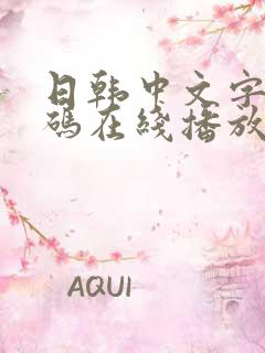 日韩中文字幕有码在线播放