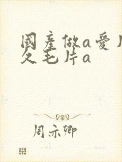 国产做a爱片久久毛片a