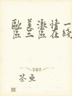 欧美激情一区二区三区在线