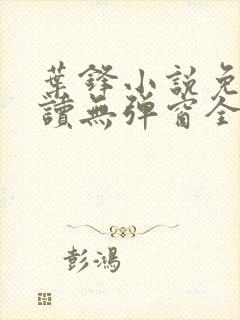 叶锋小说免费阅读无弹窗全文