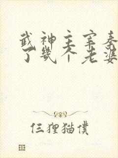 武神主宰秦尘娶了几个老婆