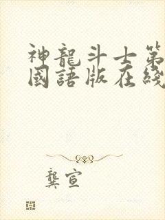 神龙斗士第一部国语版在线观看