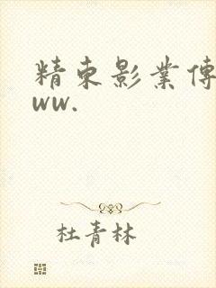 精东影业传媒www.