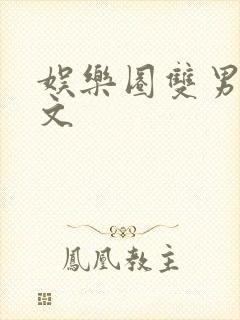 娱乐圈双男主爽文