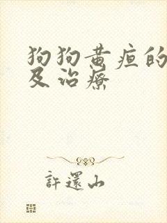 狗狗黄疸的症状及治疗