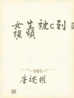 女生被c到爽的视频