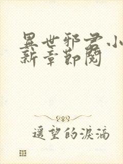 异世邪君小说最新章节阅