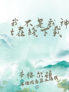 我不是戏神txt在线下载