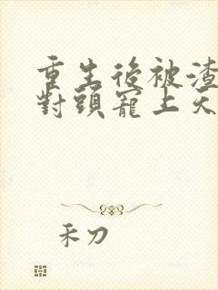 重生后被渣男死对头宠上天