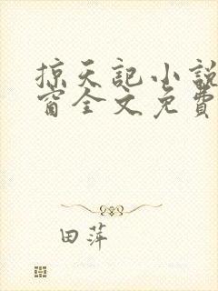 掠天记小说无弹窗全文免费阅读