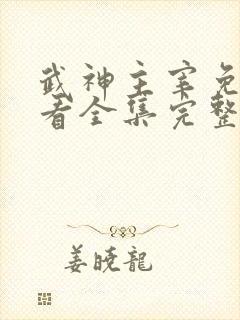 武神主宰免费观看全集完整版动漫