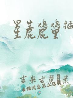 男生鸡鸡插进女生屁屁里