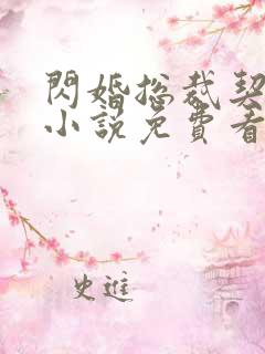 闪婚总裁契约妻小说免费看