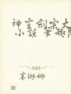 神霄剑宗大师兄 小说 笔趣阁