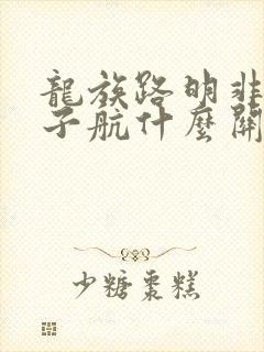 龙族路明非和楚子航什么关系