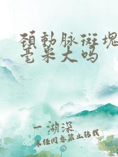 颈动脉斑块16毫米大吗