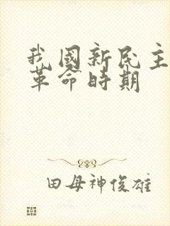 我国新民主主义革命时期