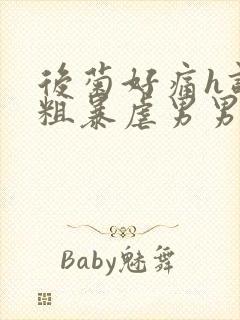 后菊好痛h调教粗暴虐男男