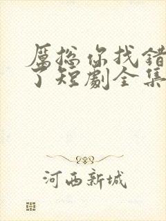 厉总你找错夫人了短剧全集免费观看