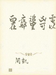 白夜追凶电视剧在哪里可以看