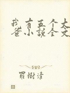 我有五个大佬爸爸小说全文