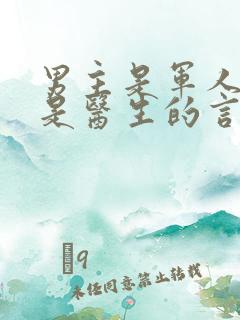 男主是军人女主是医生的言情小说