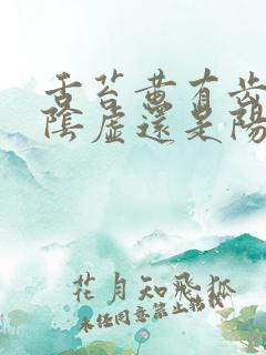 舌苔黄有齿痕是阴虚还是阳虚