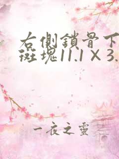 右侧锁骨下动脉斑块11.1×3.9mm严重吗